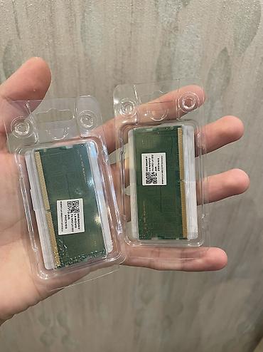 notebook ram: Operativ yaddaş (RAM) Samsung, 16 GB, > 4000 Mhz, DDR5, Noutbuk üçün, İşlənmiş — 2