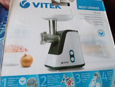 Ət çəkən maşınlar: Ət çəkən maşın Vitek, 1500 Vt, Yeni
