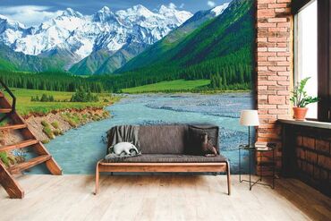 Фотообои: 🎁 АКЦИЯ! Клей белекке! 🎁 5 м²ден жогору фотообоига заказ берсеңиз – — 7