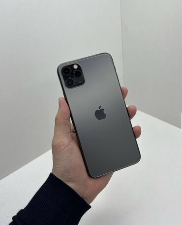 мобильные телефоны айфоны: IPhone 11 Pro Max, Б/у, 256 ГБ, Matte Space Gray, 79 %