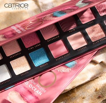 Šminka: Catrice pro slim blushing ocean paleta senki Novo sa celofanom. Uz — 9