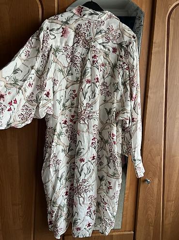 kətan köynək: Gündəlik don, Midi, H&M, L — 5