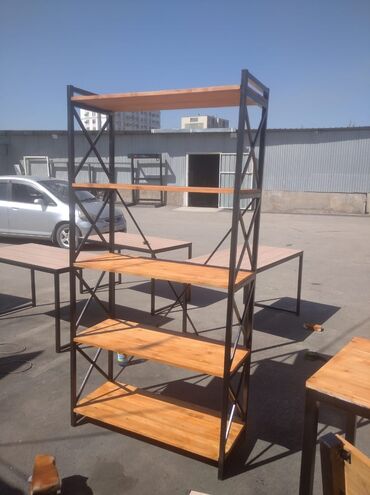 Мебель на заказ: Стеллаж в наличии и на заказ
Стеллаж в стиле лофт — 6