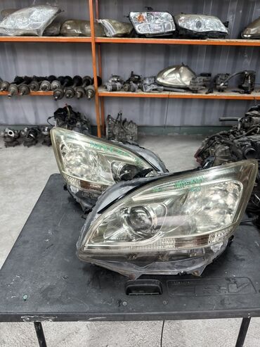 заз шанс: Алдыңкы фаралар комплектиси Toyota 2008 г., Колдонулган, Оригинал, Жапония