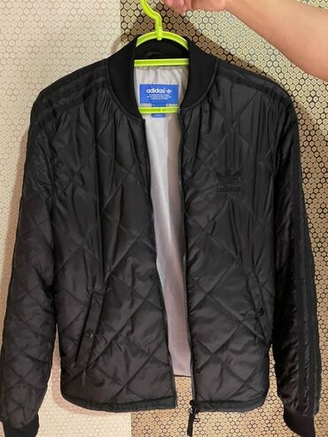 мужские куртки весна осень: Куртка M (EU 38), L (EU 40), цвет - Черный