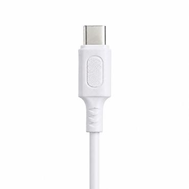 Стол компьютерлери жана комлектөөчүлөр: Кабель USB-A — USB-C, белый - Разъёмы: USB-A (стандартный) на USB-C — 2