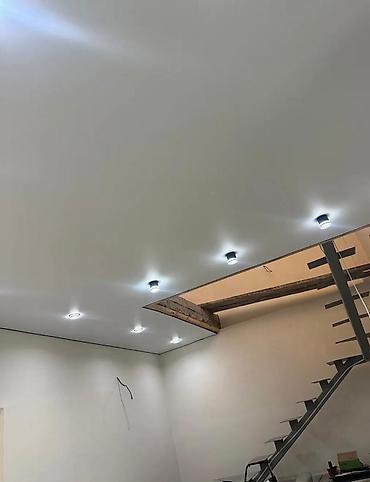 Натяжной потолок: Натяжной потолок Матовое Монтаж — 15