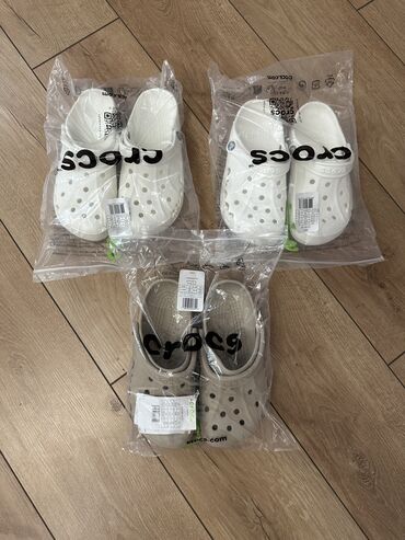 летние обувь: Сабо, 37, Crocs, Новый, цвет - Белый, Самовывоз, Платная доставка