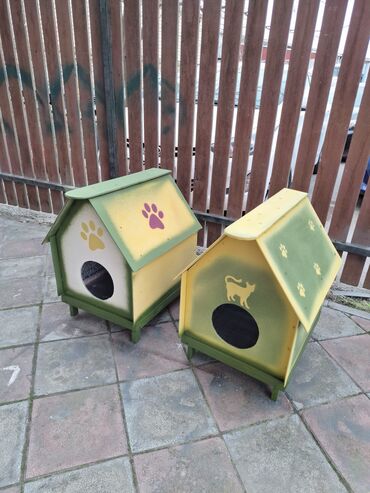 Yuvalar: Məhsul: Ev heyvanları üçün taxta evlər Təsvir: - Müxtəlif ölçü və — 5