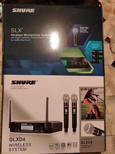 kontakt home noutbuklar: Shure mikrafonları təzədə var işlənmişdə əlavə məlumat üçün əlaqə — 1