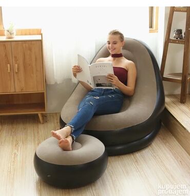 plasticne fotelje: Color - Grey, New