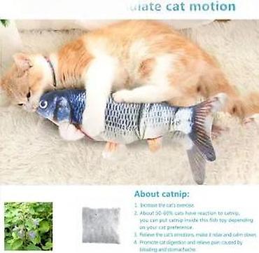 Oprema za kućne ljubimce: MAGIC FISH – pokretna interaktivna igračka za mačke - Imitira pokrete — 24