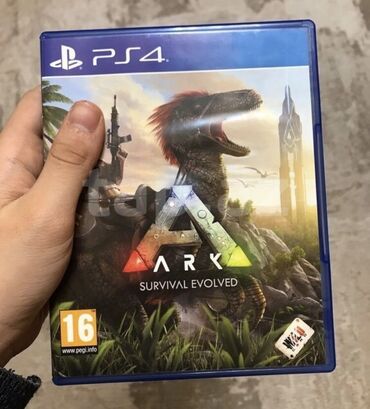 PS4 (Sony Playstation 4): PlayStation 4 üçün "ARK: Survival Evolved" oyunu. İdial vəziyyətdə az