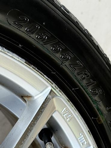 44 2: Колеса в сборе 205 / 55 / R 16, Лето, Б/у, Комплект, Литые, отверстий - 4 — 3