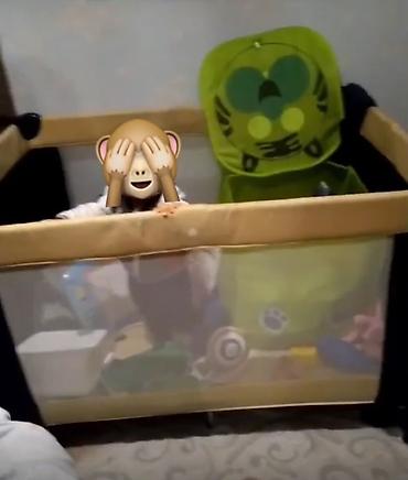 Манежи: Uşaq üçün oyun manjesi / playpen - Dördkünc forma, yumşaq — 1