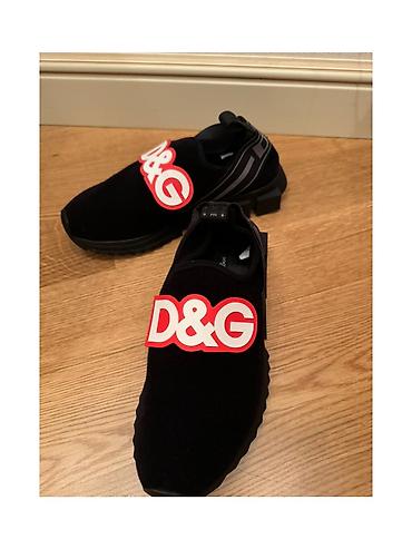 Кроссовки и спортивная обувь: Dolce & Gabbana, Размер: 38, цвет - Черный, Новый — 1