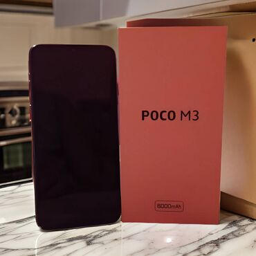 xiaomi poco m3: Poco M3, 128 ГБ, цвет - Черный, Сенсорный, Отпечаток пальца, Face ID