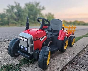 Traktori: Dečiji traktor na pedale sa prikolicom – model MX-611 - Realističan — 13