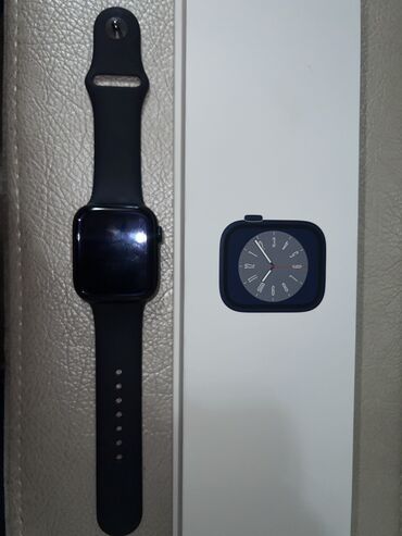 ip kamery 2560x1920 night vision: Apple Watch 8 серии 45mm в идеальном состоянии цвет : night blue