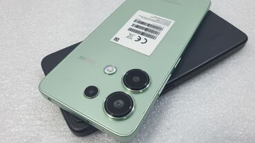 плата редми: Redmi, Redmi Note 13, Б/у, 256 ГБ, цвет - Зеленый, 2 SIM