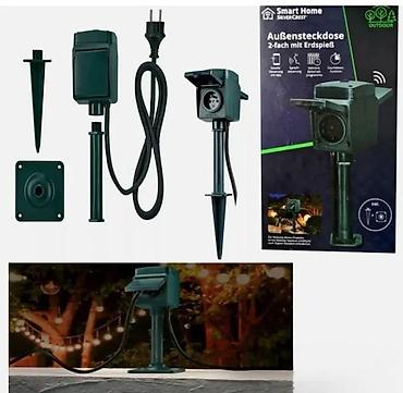 Utičnice: Smart Home SilverCrest spoljašnja pametna utičnica, 2-polna, sa — 2