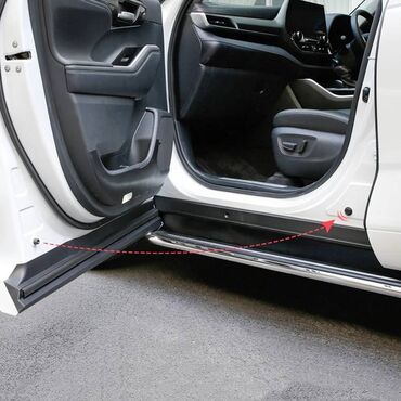 Аксессуары для авто: Силиконовые колпачки на двери автомобиля. Для лучшего и бесшумного