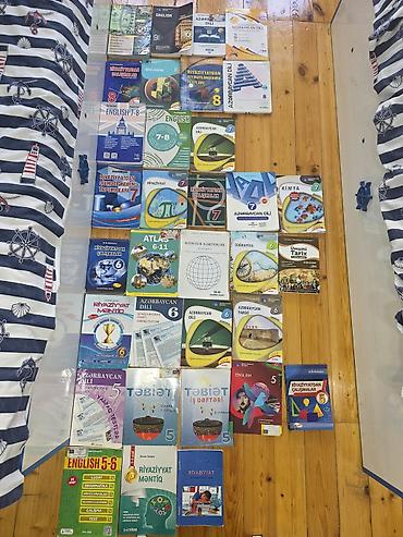 Məktəb və imtahan hazırlığı üçün geniş kitab dəsti Tərkib: -