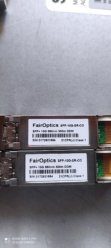 Модемы и сетевое оборудование: Продаются SFP модули ethernet 1, 10, 25, 40 gb. и для SAN систем 8 — 9
