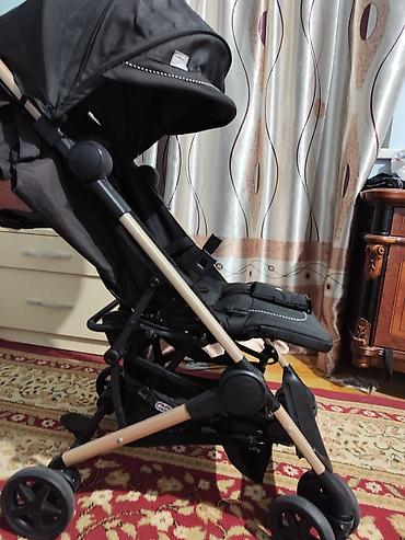 Коляски: Коляска, Chicco, цвет - Черный, Б/у, Самовывоз — 1