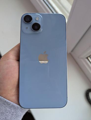 iph: IPhone 14, Новый, 128 ГБ, Голубой, Кабель, Коробка, 84 % — 2