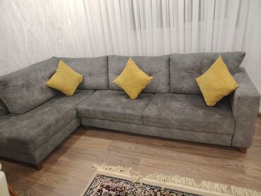 Divanlar: Künc divan, İşlənmiş, Açılmayan, Bazasız, Çatdırılma yoxdur