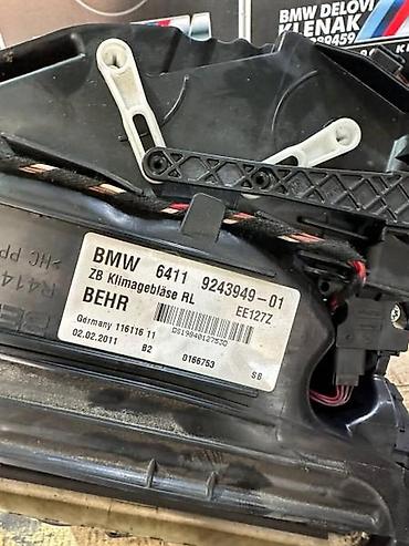 putarski kompresor: VENTILATOR KABINE F10 ZA BMW SERIJA 5 OD 2010. DO 2017. GOD. | — 3