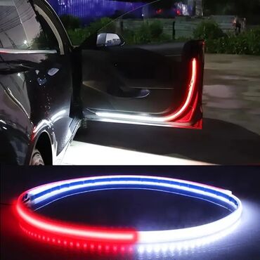 Другие детали системы освещения: В наличии светодиодные ленты для двери авто. Начинают моргать и
