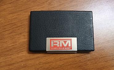 Digər idman və istirahət malları: Vizitka qabı,üatü dəri,içi alüminium, təxmini 20ədəd tutar — 1