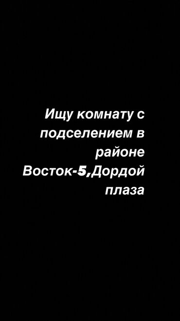 квартира бишкек 1комната 11 микро: 1 бөлмө, 2 кв. м, Эмереги менен