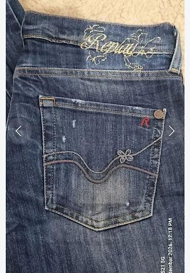 kožna jakna s: Replay ženske farmerke – plavi denim - Model: klasičan petodžepni — 3