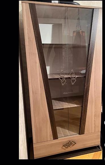 barometr nədir: Qonaq otağı üçün mebel dəsti - Rəng: açıq palıd və tünd qəhvəyi — 2