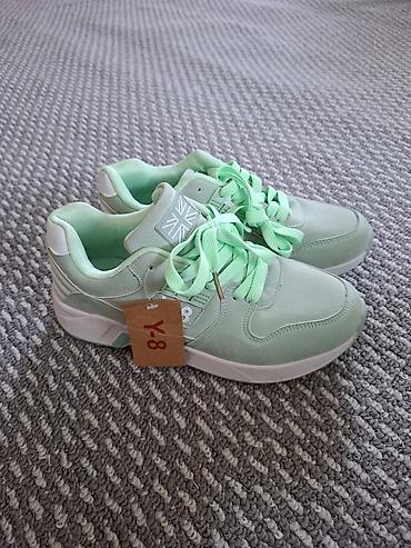 nike air forse: Кроссовки, 38, Новый, цвет - Зеленый, Самовывоз — 2