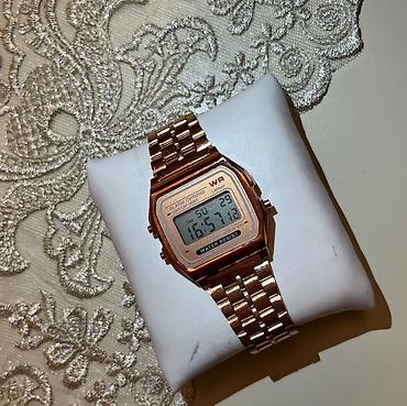 samsung watch 1: Yeni, Qol saatı, Casio, rəng - Qızılı — 1