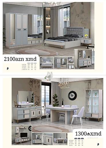 151 pcs: İkinəfərlik çarpayı, Dolab, Yeni — 1