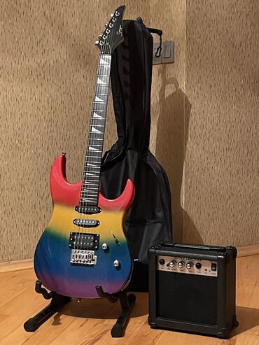 Pianolar: Elektron gitara, 6 sim, Yeni, Ünvandan götürmə, Pulsuz çatdırılma, Ödənişli çatdırılma