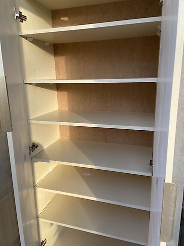 Dolablar: Yeni, 2 qapılı, Ağ, Açılan, Düz dolab — 3