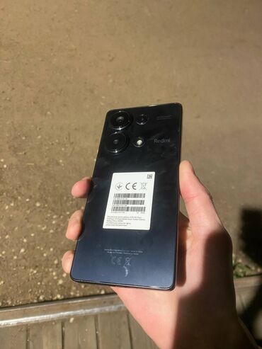 Redmi: Redmi, Redmi Note 13 Pro, Б/у, 256 ГБ, цвет - Черный, 2 SIM, eSIM