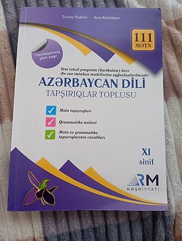 Məhsul: “Azərbaycan Dili – Tapşırıqlar Toplusu” (XI sinif) YALNIZ lalafo.az -da Məhsul: “Azərbaycan Dili – Tapşırıqlar Toplusu” (XI sinif) YALNIZ
