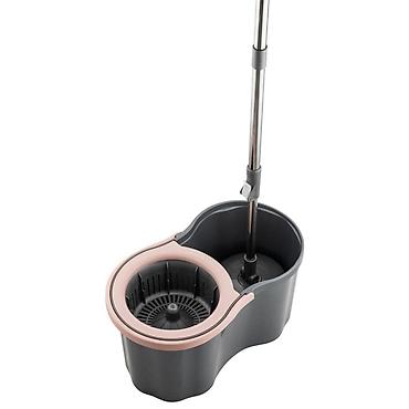 švabra: Spin mop dəsti – iki bölməli vedrə və teleskopik sap Xüsusiyyətlər: - — 7
