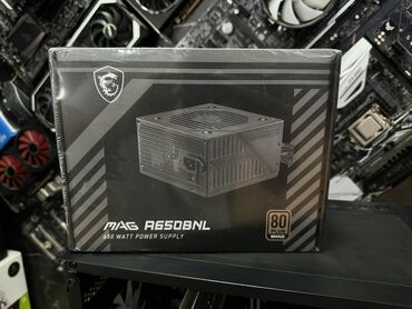 оперативная память ddr2: Блок питания, Новый, MSI, 650 Вт, Bronze, 650 Вт