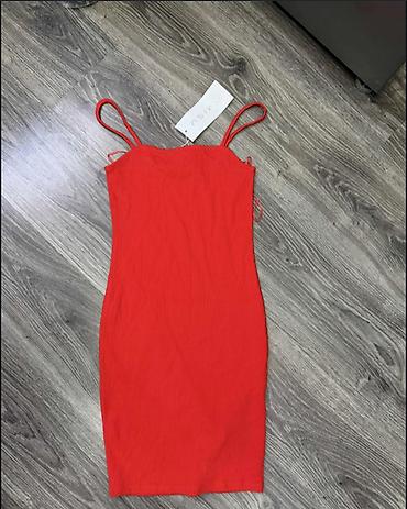 bianca set: Nova sa etiketom Amisu haljinica od rebrastog materijala (imam ih — 5