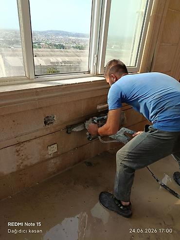 Beton işləri: Beton kəsmə xidməti - Divar, döşəmə və tavanlarda dəqiq və səliqəli — 9