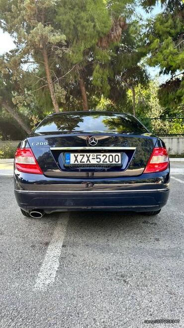 Μεταχειρισμένα Αυτοκίνητα: Mercedes-Benz C 200: 1.8 l. | 2008 έ. Λιμουζίνα