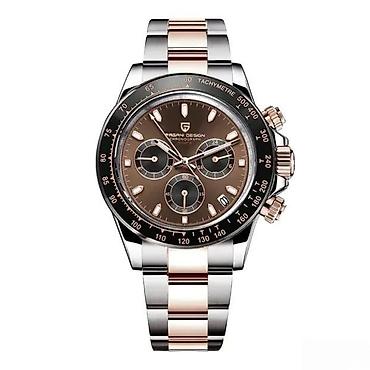 Ručni satovi: PAGANI DESIGN PD-1644 Sport - 40mm -Cokolada- Rolex Daytona Potpuno — 8